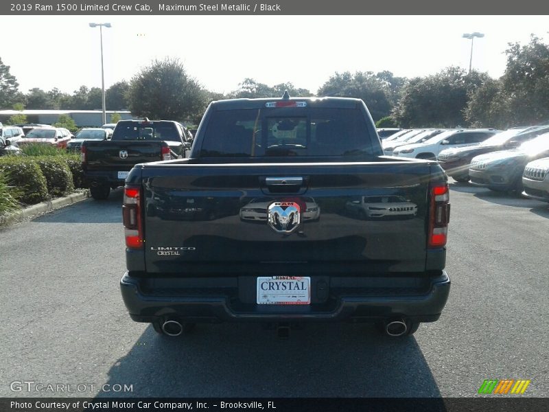 Maximum Steel Metallic / Black 2019 Ram 1500 Limited Crew Cab