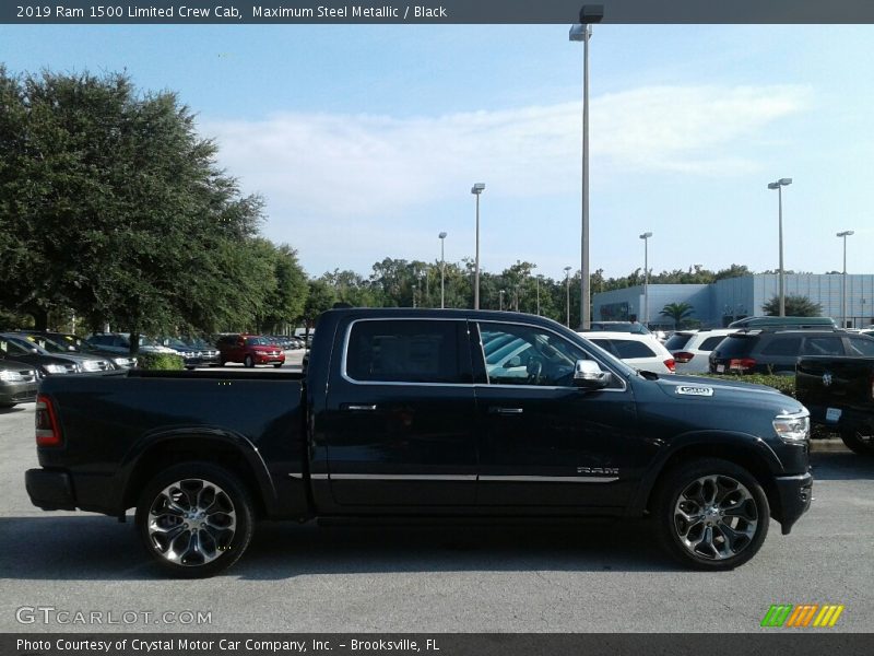 Maximum Steel Metallic / Black 2019 Ram 1500 Limited Crew Cab