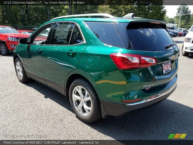 Ivy Green Metallic / Jet Black 2019 Chevrolet Equinox LT