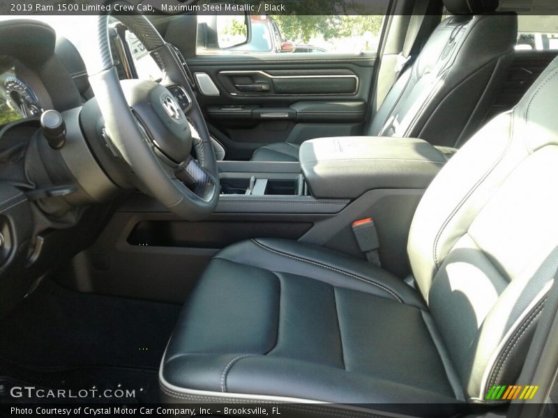 Front Seat of 2019 1500 Limited Crew Cab