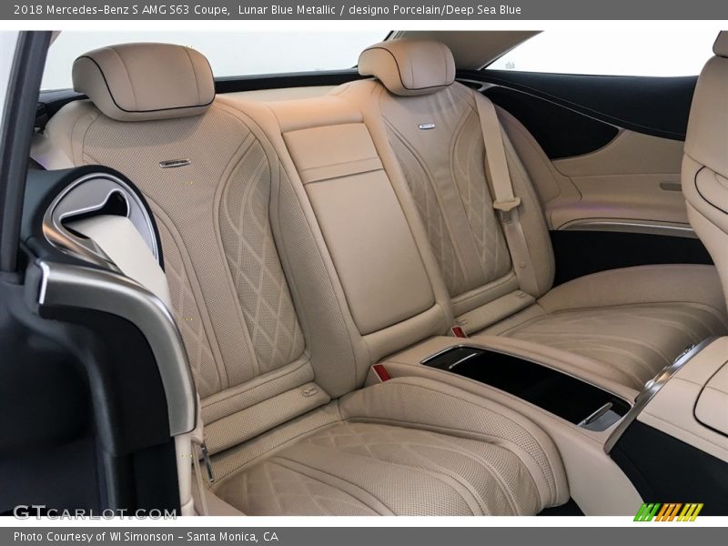 Rear Seat of 2018 S AMG S63 Coupe