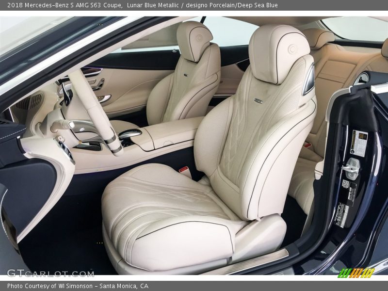 Front Seat of 2018 S AMG S63 Coupe