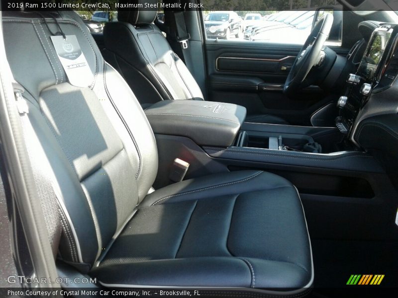 Front Seat of 2019 1500 Limited Crew Cab