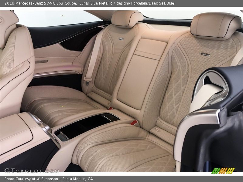 Rear Seat of 2018 S AMG S63 Coupe