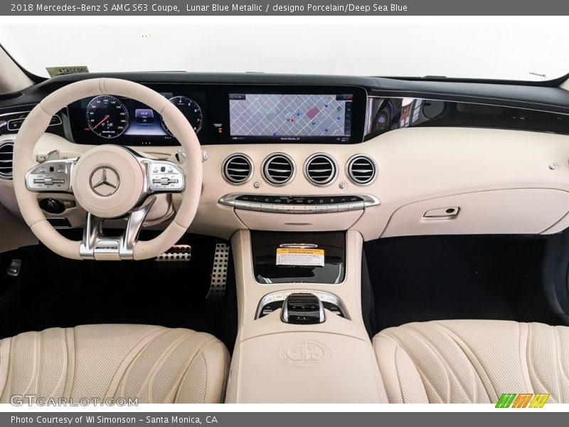 Dashboard of 2018 S AMG S63 Coupe