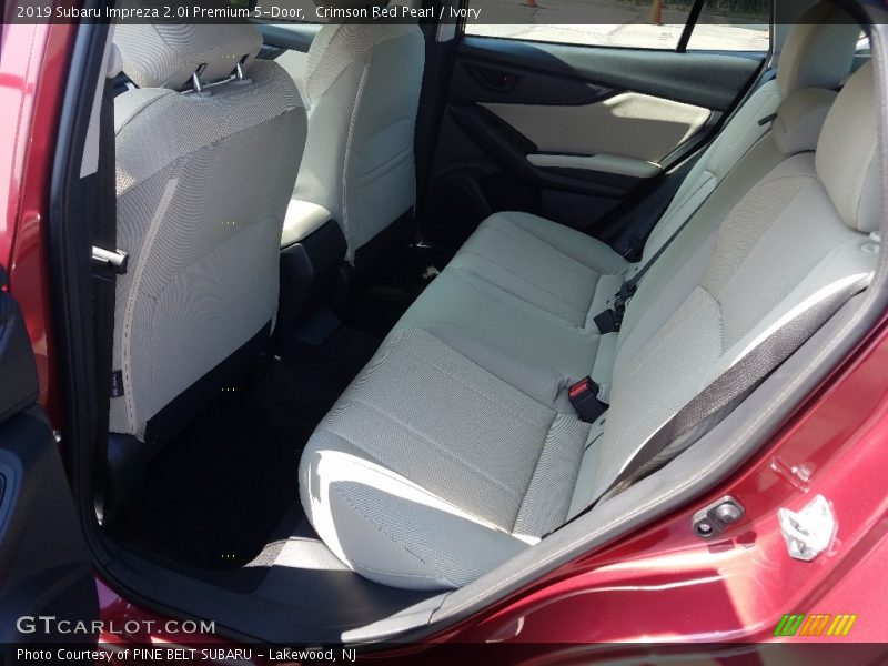 Crimson Red Pearl / Ivory 2019 Subaru Impreza 2.0i Premium 5-Door