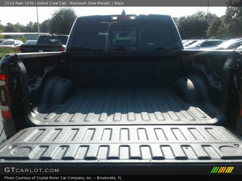 Maximum Steel Metallic / Black 2019 Ram 1500 Limited Crew Cab