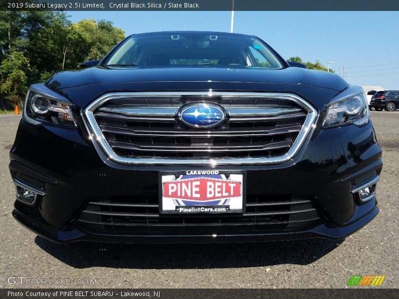 Crystal Black Silica / Slate Black 2019 Subaru Legacy 2.5i Limited