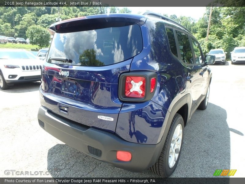 Jetset Blue / Black 2018 Jeep Renegade Latitude 4x4