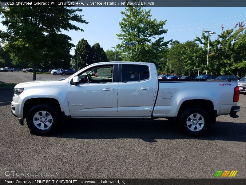  2019 Colorado WT Crew Cab 4x4 Silver Ice Metallic