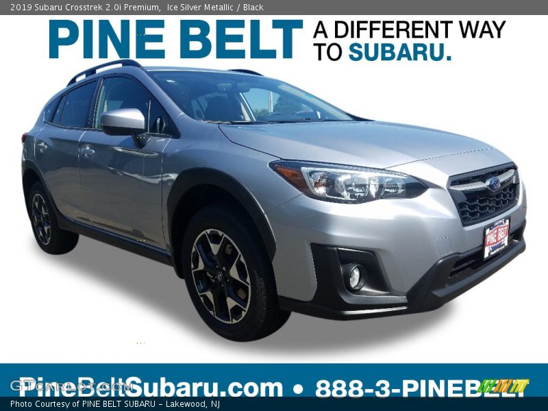 Ice Silver Metallic / Black 2019 Subaru Crosstrek 2.0i Premium