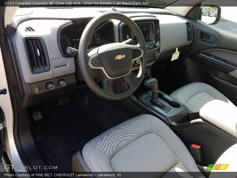  2019 Colorado WT Crew Cab 4x4 Jet Black/Dark Ash Interior