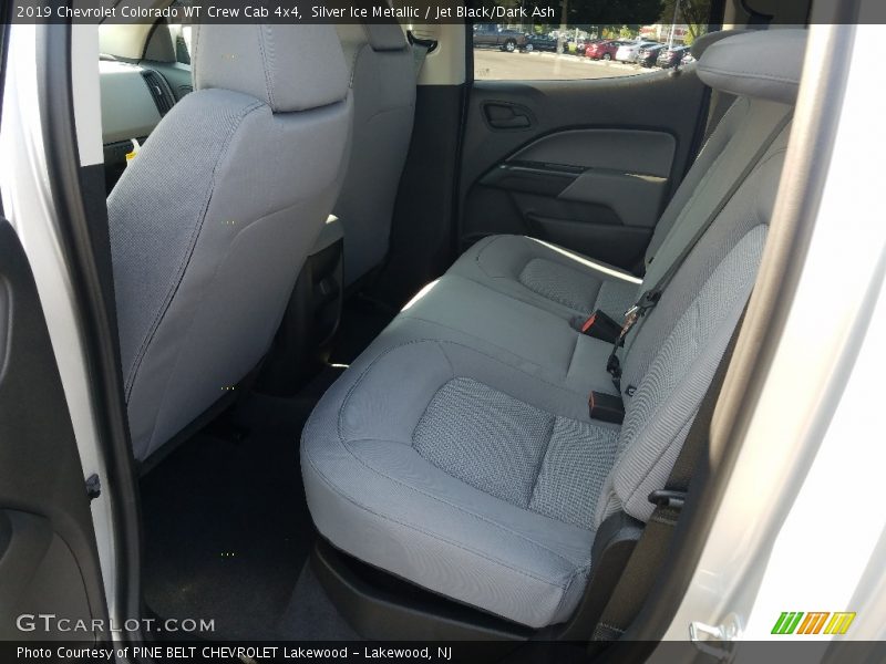 Rear Seat of 2019 Colorado WT Crew Cab 4x4