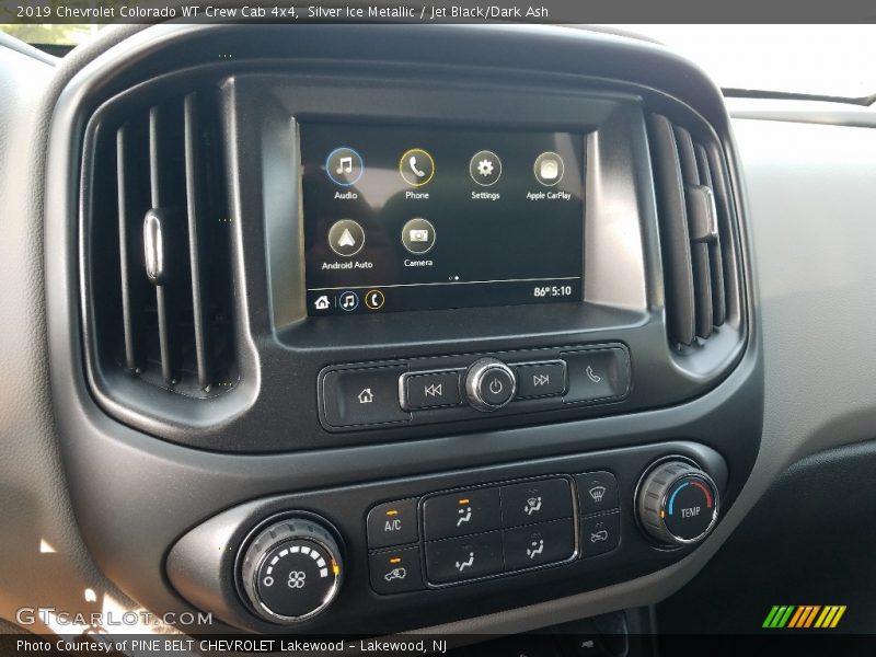 Silver Ice Metallic / Jet Black/Dark Ash 2019 Chevrolet Colorado WT Crew Cab 4x4