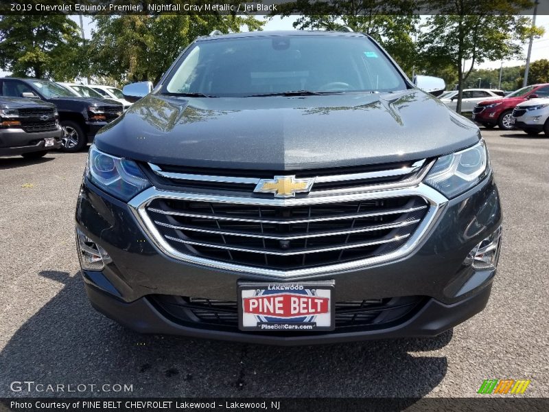 Nightfall Gray Metallic / Jet Black 2019 Chevrolet Equinox Premier