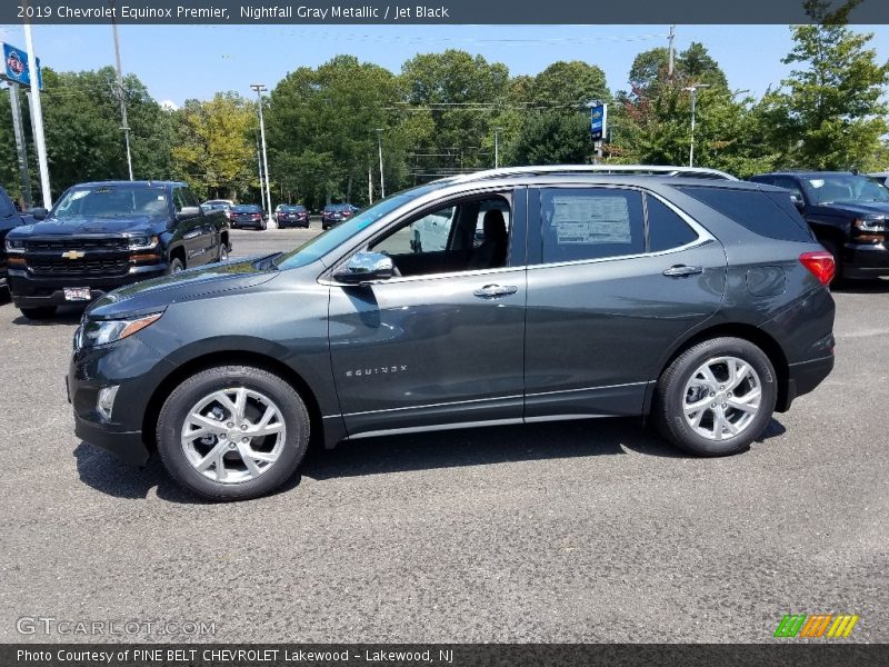 Nightfall Gray Metallic / Jet Black 2019 Chevrolet Equinox Premier