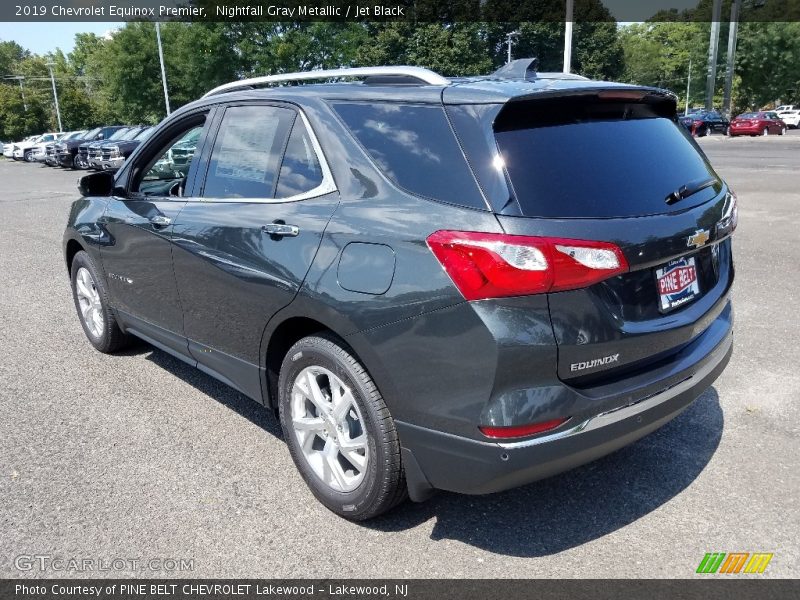 Nightfall Gray Metallic / Jet Black 2019 Chevrolet Equinox Premier