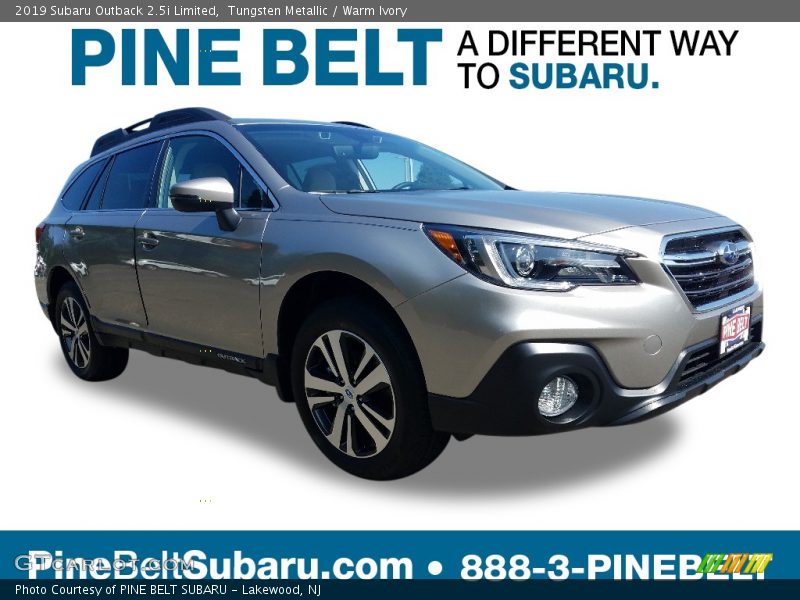Tungsten Metallic / Warm Ivory 2019 Subaru Outback 2.5i Limited