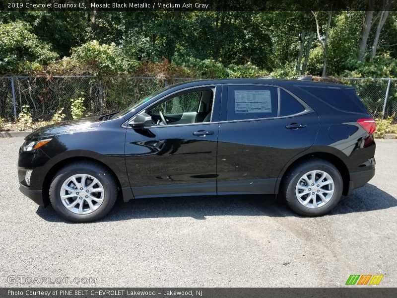 Mosaic Black Metallic / Medium Ash Gray 2019 Chevrolet Equinox LS