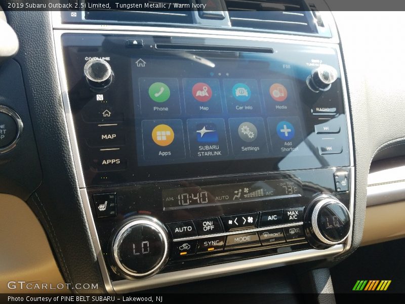 Tungsten Metallic / Warm Ivory 2019 Subaru Outback 2.5i Limited