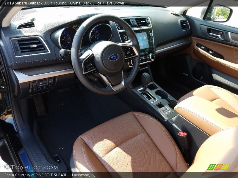  2019 Outback 3.6R Touring Java Brown Interior