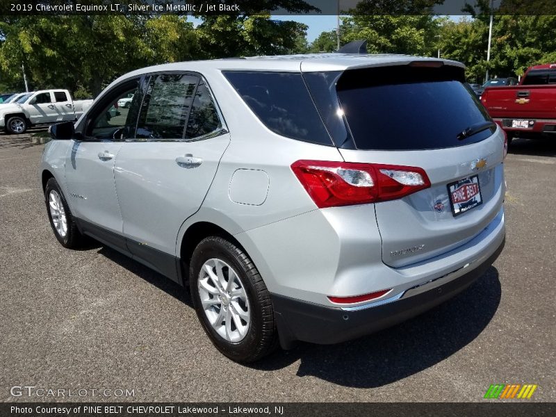Silver Ice Metallic / Jet Black 2019 Chevrolet Equinox LT