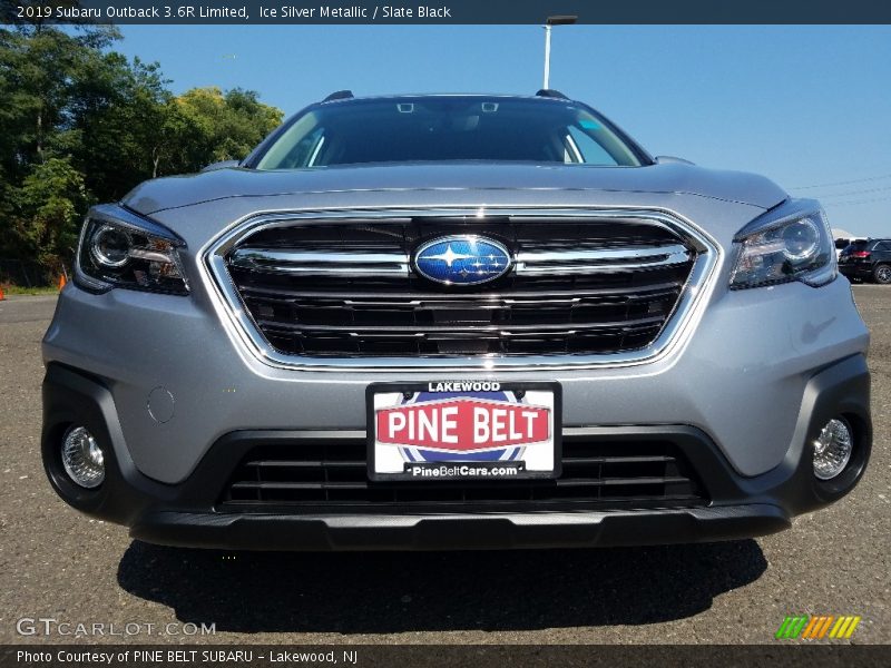 Ice Silver Metallic / Slate Black 2019 Subaru Outback 3.6R Limited