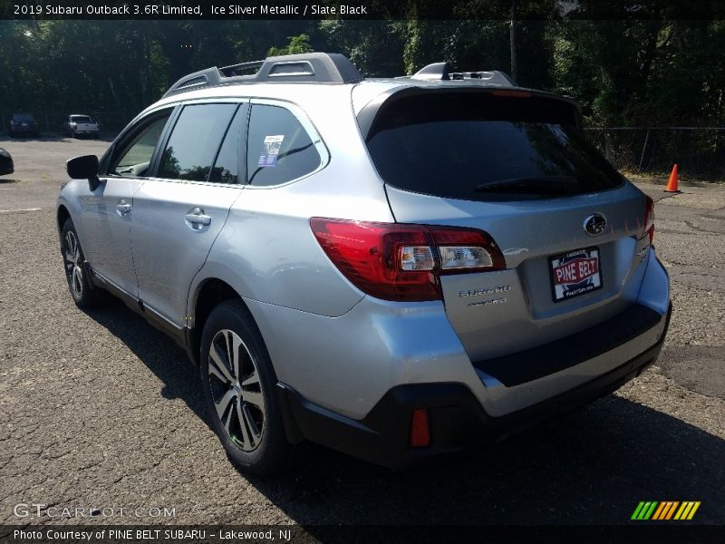Ice Silver Metallic / Slate Black 2019 Subaru Outback 3.6R Limited