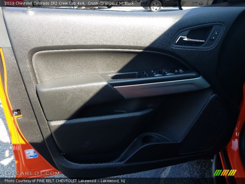 Crush (Orange) / Jet Black 2019 Chevrolet Colorado ZR2 Crew Cab 4x4