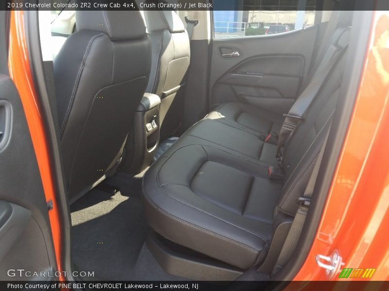 Crush (Orange) / Jet Black 2019 Chevrolet Colorado ZR2 Crew Cab 4x4