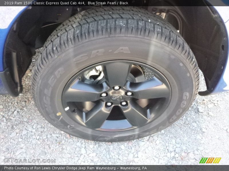 Blue Streak Pearl / Black 2019 Ram 1500 Classic Express Quad Cab 4x4