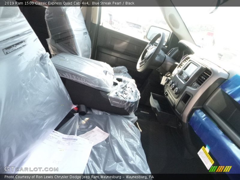 Blue Streak Pearl / Black 2019 Ram 1500 Classic Express Quad Cab 4x4