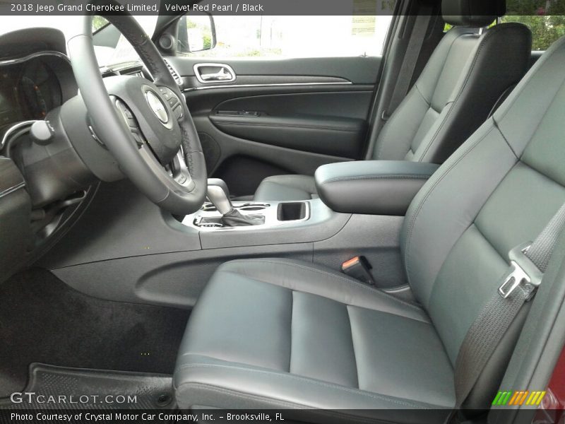 Velvet Red Pearl / Black 2018 Jeep Grand Cherokee Limited