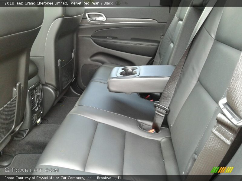 Velvet Red Pearl / Black 2018 Jeep Grand Cherokee Limited