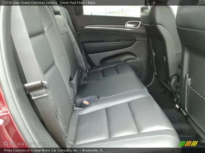 Velvet Red Pearl / Black 2018 Jeep Grand Cherokee Limited