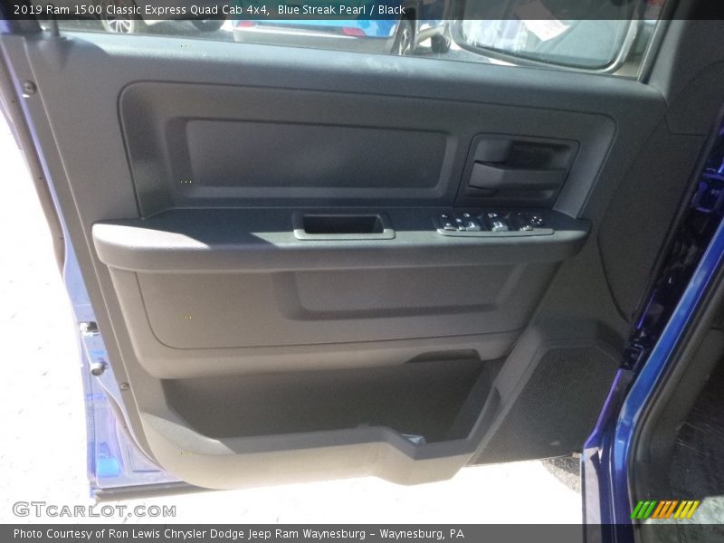 Blue Streak Pearl / Black 2019 Ram 1500 Classic Express Quad Cab 4x4