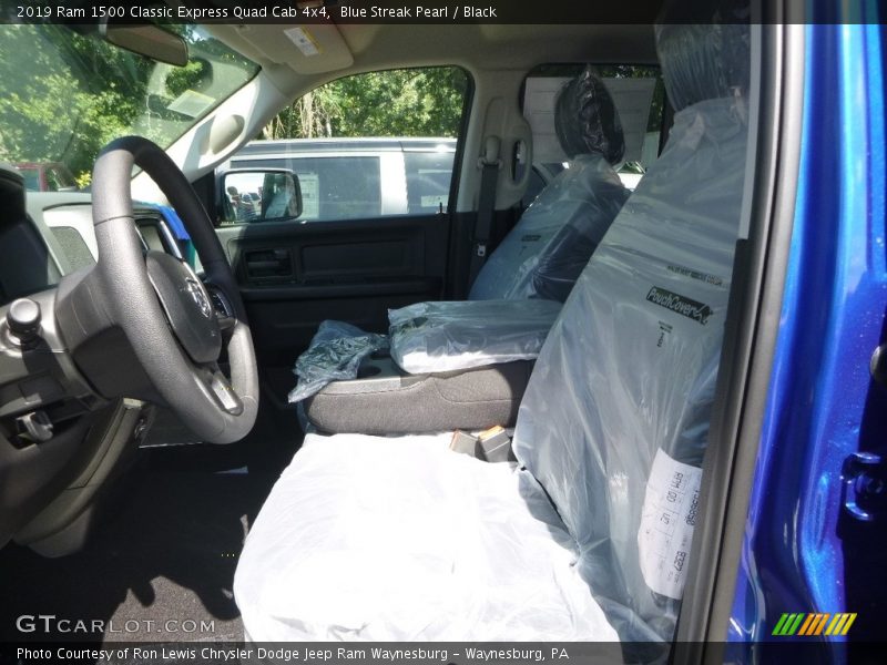 Blue Streak Pearl / Black 2019 Ram 1500 Classic Express Quad Cab 4x4