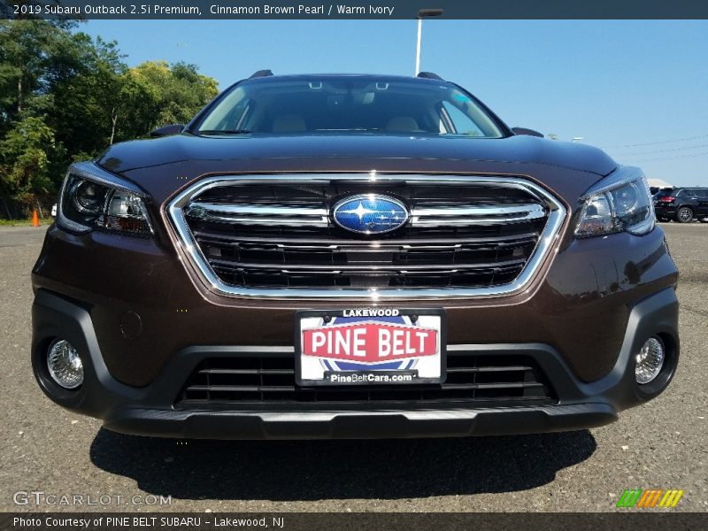 Cinnamon Brown Pearl / Warm Ivory 2019 Subaru Outback 2.5i Premium