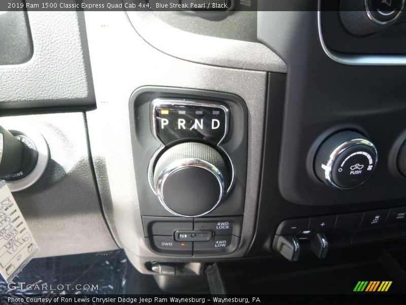 Blue Streak Pearl / Black 2019 Ram 1500 Classic Express Quad Cab 4x4