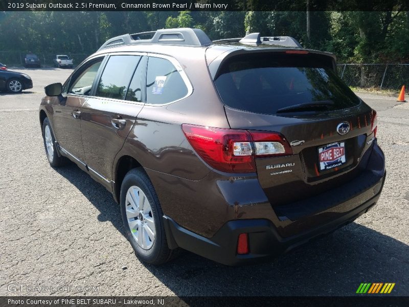 Cinnamon Brown Pearl / Warm Ivory 2019 Subaru Outback 2.5i Premium