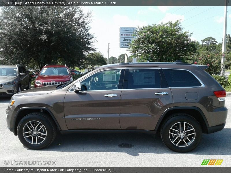 Walnut Brown Metallic / Black 2018 Jeep Grand Cherokee Limited