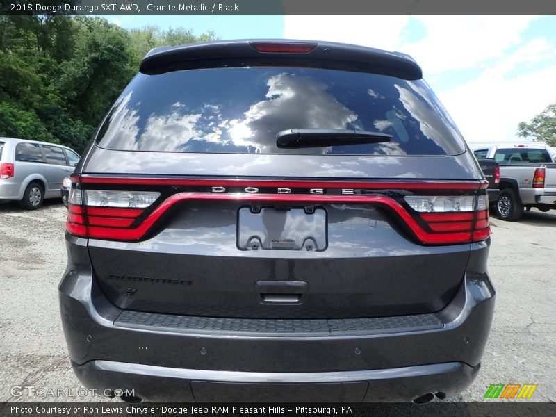 Granite Metallic / Black 2018 Dodge Durango SXT AWD