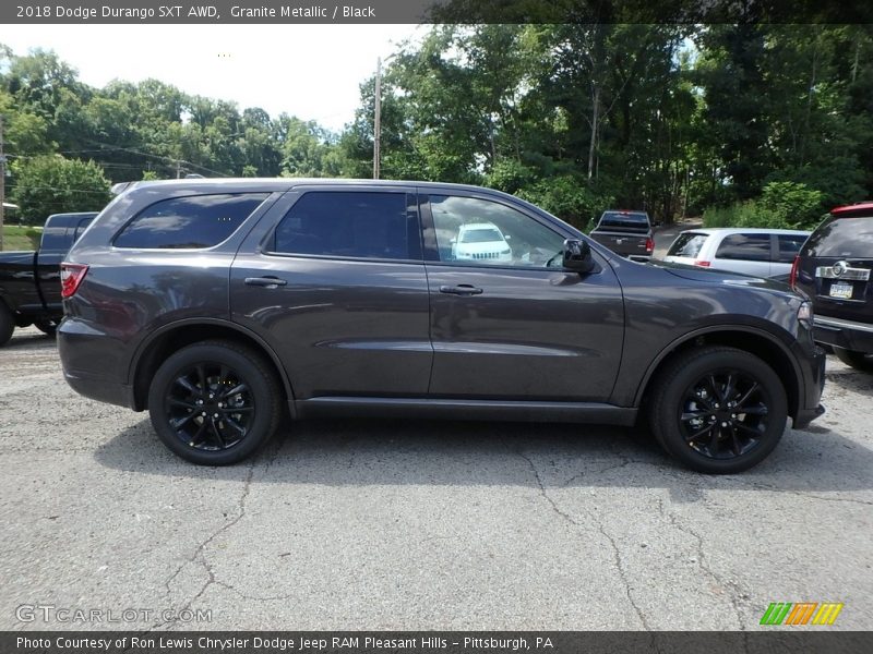 Granite Metallic / Black 2018 Dodge Durango SXT AWD