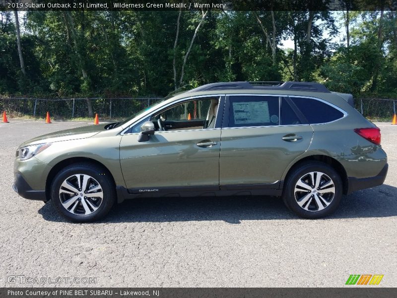  2019 Outback 2.5i Limited Wilderness Green Metallic