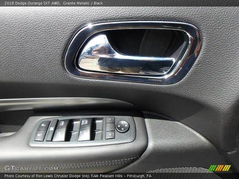 Granite Metallic / Black 2018 Dodge Durango SXT AWD