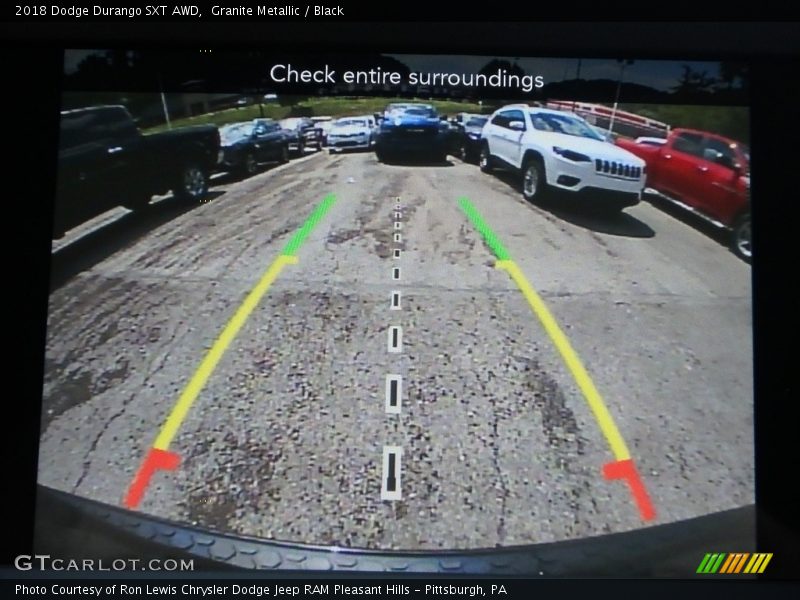 Granite Metallic / Black 2018 Dodge Durango SXT AWD