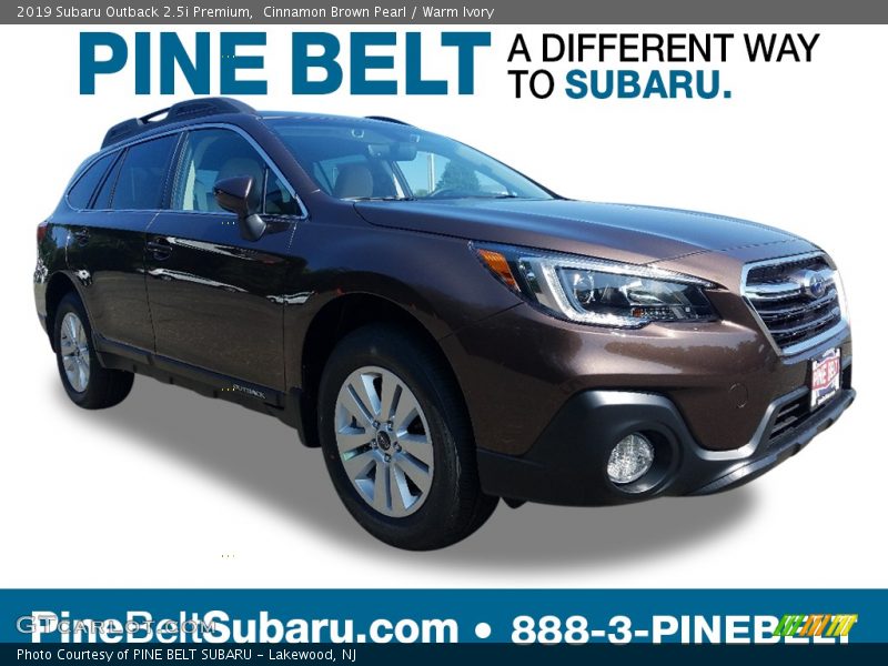 Cinnamon Brown Pearl / Warm Ivory 2019 Subaru Outback 2.5i Premium