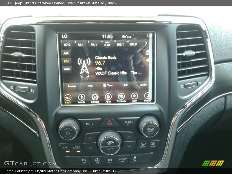 Walnut Brown Metallic / Black 2018 Jeep Grand Cherokee Limited