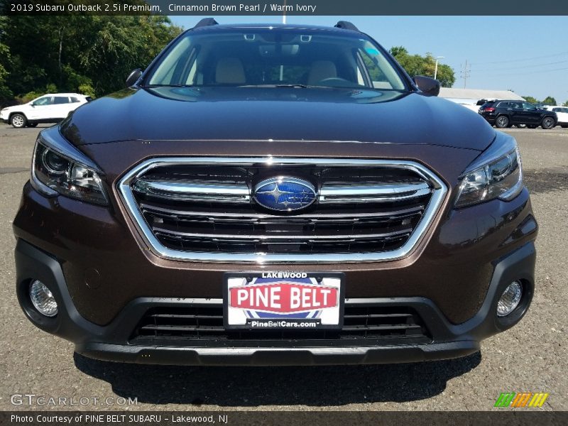 Cinnamon Brown Pearl / Warm Ivory 2019 Subaru Outback 2.5i Premium