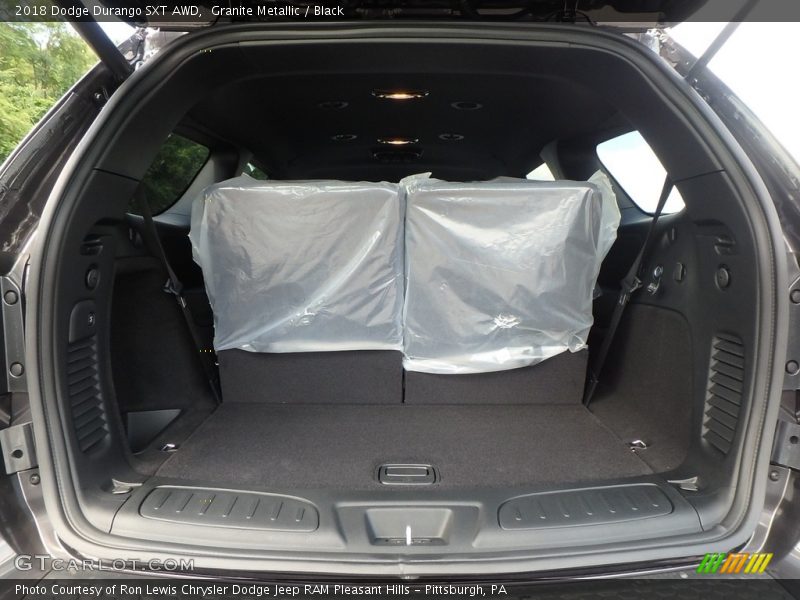 Granite Metallic / Black 2018 Dodge Durango SXT AWD